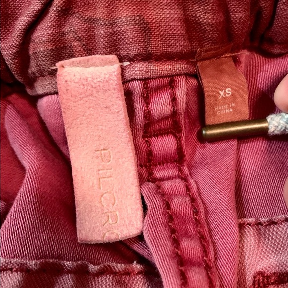 Pilcro Anthropologie trailblazer floral distressed womens pants XS more like M - Picture 4 of 8